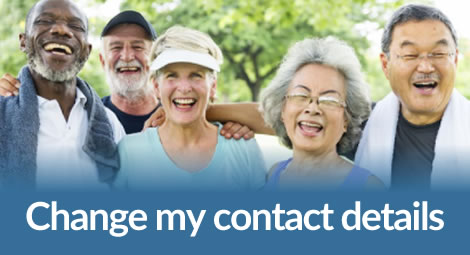 Group of people smiling